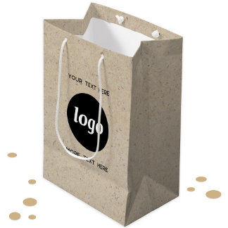 Enkel Logotyp Text Business Branding Brown Papper