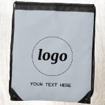 Enkel Logotyp Text Promotional Business Powder Blu Gympapåse<br><div class="desc">Lägg till din egen logotyp och ditt eget textval till den här designen. Ta bort texten om du vill. Minimalistisk och professionell. Underbar för en marknadsföringsprodukt för dina kunder och kunder. För andra versioner,  se samlingen.</div>