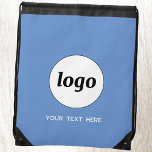 Enkel Logotyp, textbefordringsblått affärsblå Gympapåse<br><div class="desc">Lägg till din egen logotyp och ditt eget textval till den här designen. Ta bort texten om du vill. Minimalistisk och professionell. Underbar för en marknadsföringsprodukt för dina kunder och kunder. För andra versioner,  se samlingen.</div>