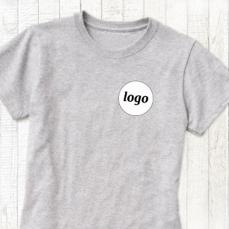 Enkel logotypskjorta för kampanjer och företag t shirt