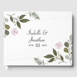 Enkel Löv Gästböcker