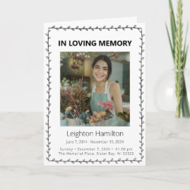 Enkel Löv-tillfällig serviceorder Program