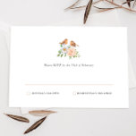 Enkel Love birds Daisy-OSA kort<br><div class="desc">Den här snygga OSA kort är designad att samordna med vår Love birds Collection och har en enkel skiftnyckel med vattenfärgsfärg love birds på blommor och ett enkelt och klassiskt teckensnitt. Om du vill göra en mer avancerad anpassning av den här designen, t.ex. ändra layout, teckensnitt eller storlek text, klickar...</div>