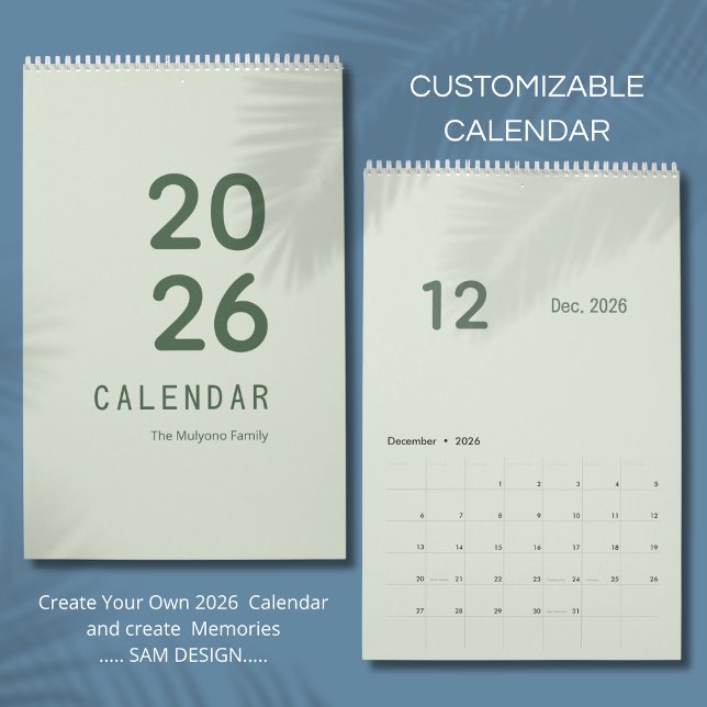 Enkel lyxkalender kalender (Skapare uppladdad)