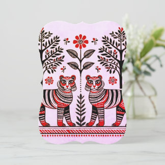 enkel madhubani-målning