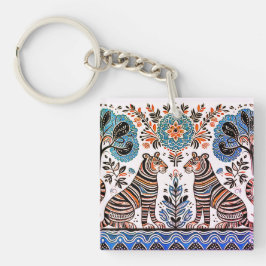 enkel madhubani-målning