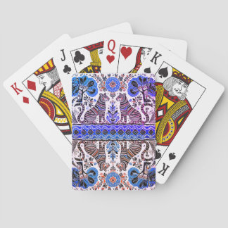 enkel madhubani-målning casinokort