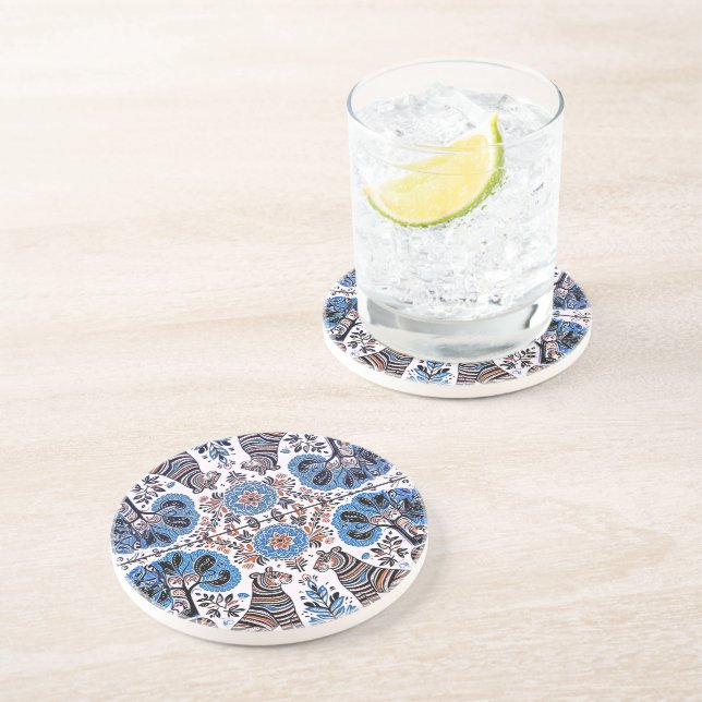 enkel madhubani-målning underlägg (Sidan)