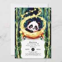 Enkel magisk vattenfärgspandadag