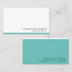 Enkel mall för Elegant i översta Affärskort Visitkort