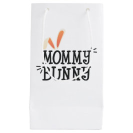 Enkel Mamma Bunny Påsk Typografi | Gift Bag