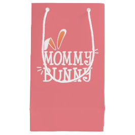 Enkel Mamma Bunny Påsk Typografi | Gift Bag