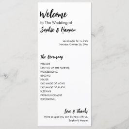 Enkel, mångsidig, Avslappnad, svartvitt Program