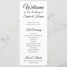 Enkel, mångsidig, Elegant, svartvitt Program