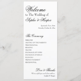 Enkel, mångsidig, Elegant, svartvitt Program