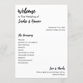 Enkel, mångsidig, modern Avslappnad, svartvitt Program