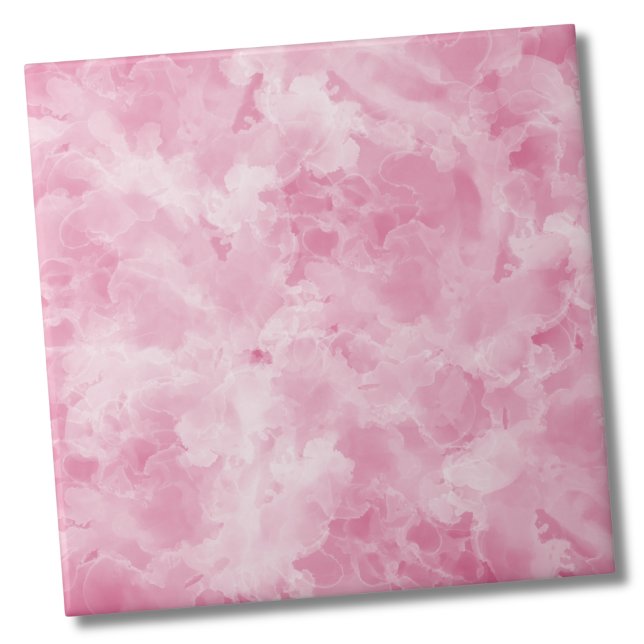 Enkel marbel Rosa Kakelplatta (Simple Marble Pink Ceramic Tile)