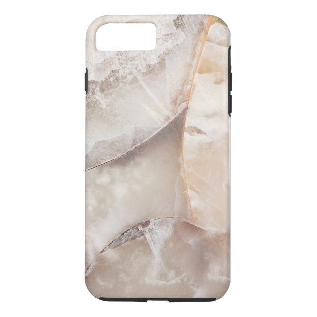 Enkel marmorerad textur Personlig Case-Mate iPhone Skal (Baksida)