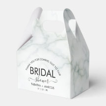 Enkel marmorskript elegant BRUD Shower  
