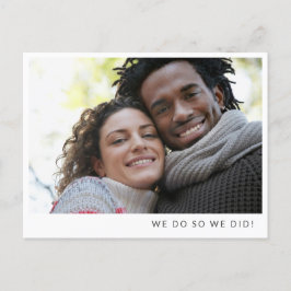 Enkel meddelandeutökning för minimal fotoRoligt  Meddelande Vykort