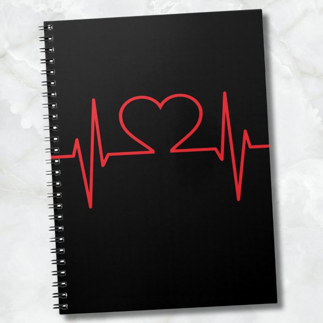 Enkel medicinsk anteckningsbok med spiral (Simple Medical notebook)