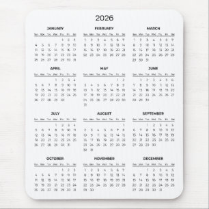 Enkel men elegant 2026-kalender   Musmatt Musmatta