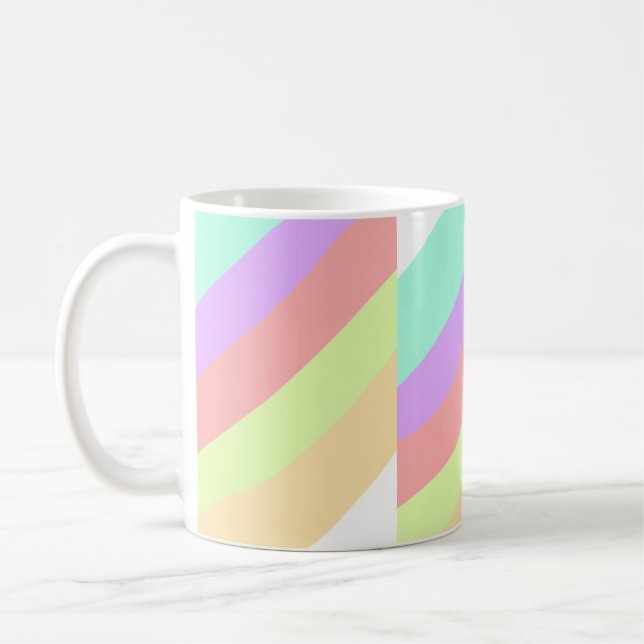 enkel minimal anpassad lägg till din logotyp adres kaffemugg (Vänster)