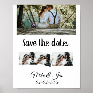 enkel minimal anpassningsbar spara datumet då foto poster