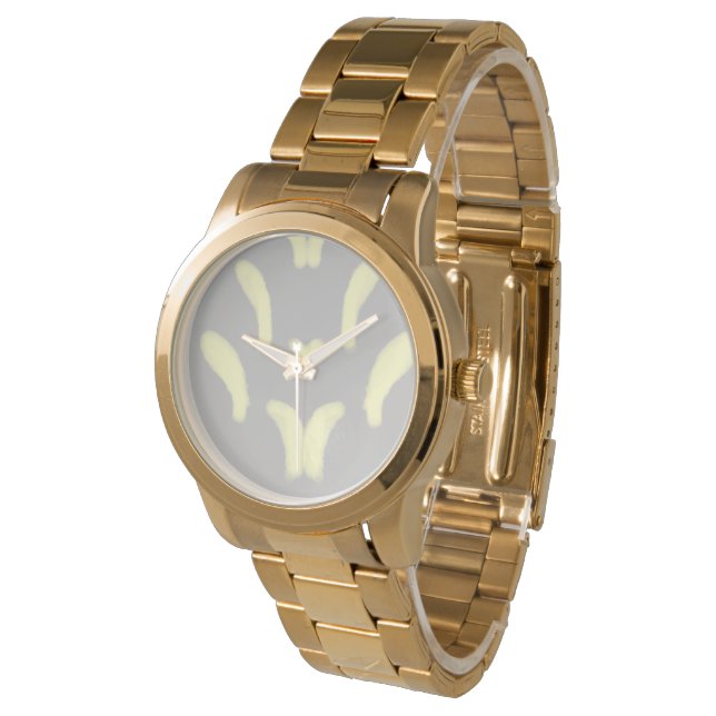 Enkel, minimal appapp för lila av vattenfärgen vid armbandsur (Vinklad)