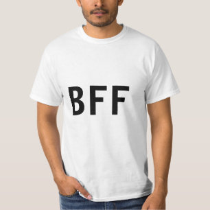 Enkel, minimal BFF-familj med bästa möjliga vän T Shirt