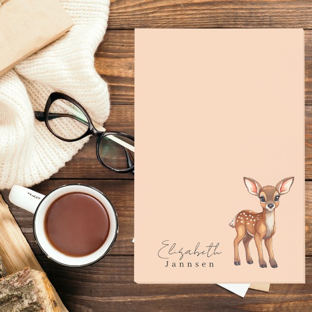 Enkel minimal cute Girly Post-it Block (Skapare uppladdad)