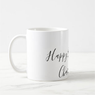 ENKEL MINIMAL.CUTIE LÄGG TILL NAMN BABY födelsedag Kaffemugg