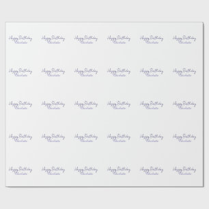 ENKEL MINIMAL.CUTIE LÄGG TILL NAMN BABY födelsedag Presentpapper