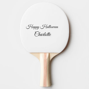 ENKEL MINIMAL.CUTIE LÄGG TILL NAMN BABY happy hall Pingisracket