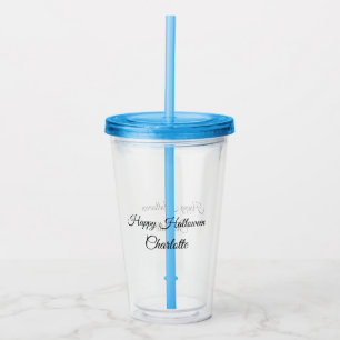 ENKEL MINIMAL.CUTIE LÄGG TILL NAMN BABY happy hall Take Away Mugg