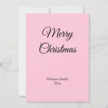 Enkel minimal elegant lägg till din christmas-bild