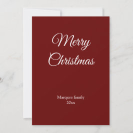 Enkel minimal elegant lägg till din christmas-bild