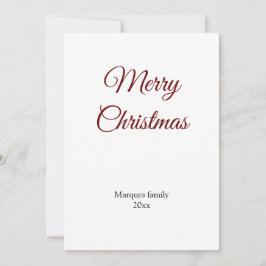Enkel minimal elegant lägg till din christmas-bild
