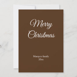 Enkel minimal elegant lägg till din christmas-bild