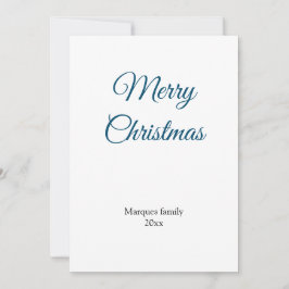 Enkel minimal elegant lägg till din christmas-bild