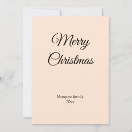 Enkel minimal elegant lägg till din christmas-bild
