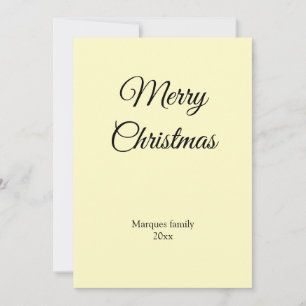 Enkel minimal elegant lägg till din christmas-bild