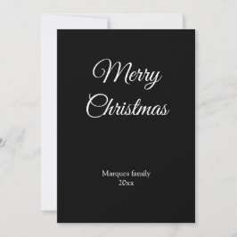 Enkel minimal elegant lägg till din christmas-bild