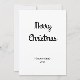 Enkel minimal elegant lägg till din christmas-bild