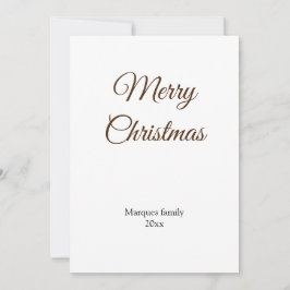 Enkel minimal elegant lägg till din christmas-bild