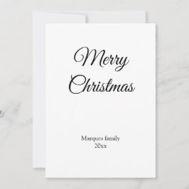 Enkel minimal elegant lägg till din christmas-bild