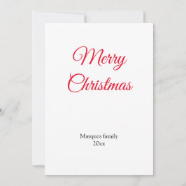 Enkel minimal elegant lägg till din christmas-bild