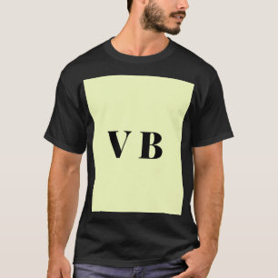 Enkel, minimal fast anpassningsbar för anpassnings t shirt