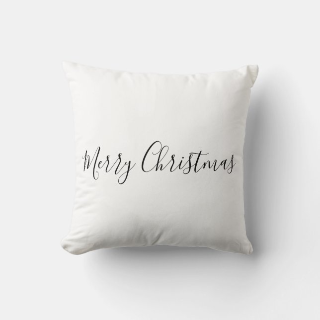 ENKEL MINIMAL god jul Card Classic Kudde (Framsida)