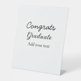 Enkel minimal grattis studenten lägger till din